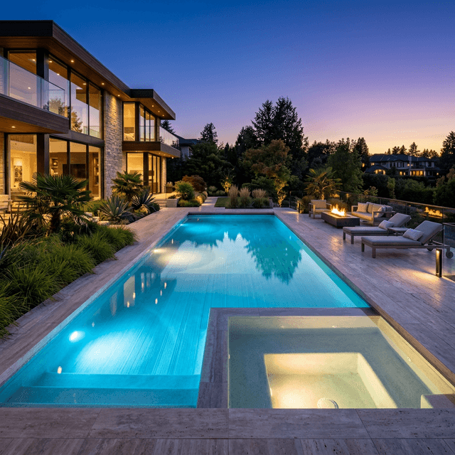 Luxury pool service in Harvest