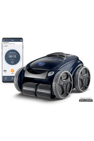 POLARIS Alpha iQ+ Robotic Pool Cleaner with Caddy