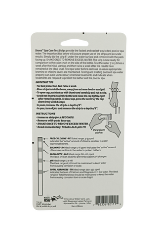 Sirona® Test strips - Bromine