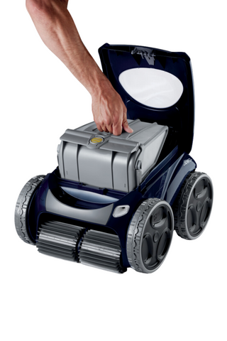 POLARIS Alpha iQ+ Robotic Pool Cleaner with Caddy