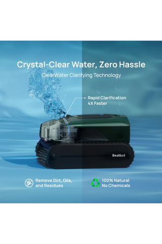 Beatbot P300 Pro ClearWater Clarifying Technology for pool water clarification