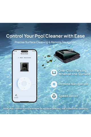 Beatbot P300 Pro Remote App Navigation and Precise Surface Cleaning