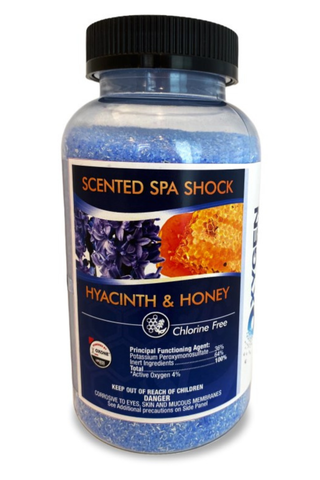Hyacinth and Honey Scented Spa Shock