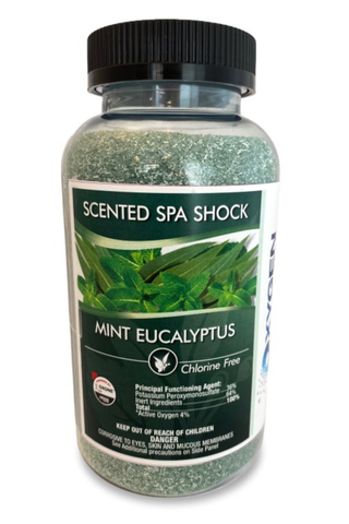Mint Eucalyptus Scented Spa Shock