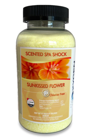 Sunkissed Flower Scented Spa Shock